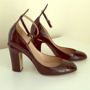 Valentino Tango Black Patent Tango Pumps